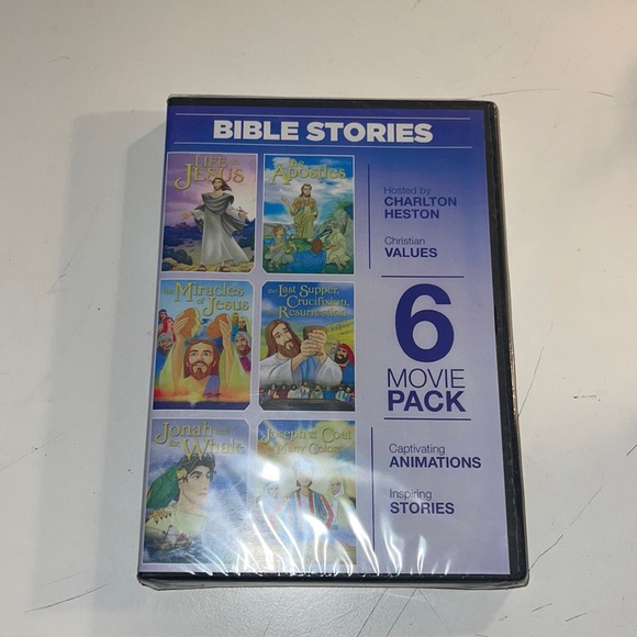 Bible Stories / 6 movie pack - Picture 1 of 3